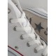 Uzun Beyaz Sneaker İşlemesiz